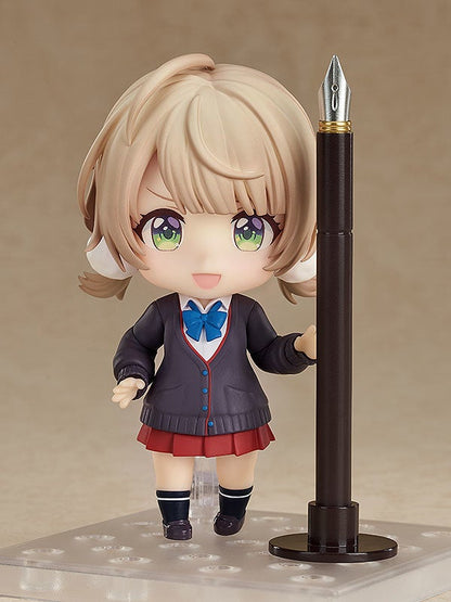 Shigure Ui Nendoroid with a shy blushing expression and hands held together