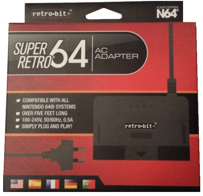 N64 Super Retro AC Adaptor with AU Plug
