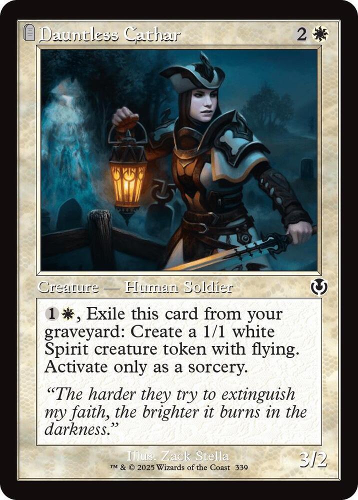 Dauntless Cathar 339/287 (Innistrad Remastered)  - Retro Foil