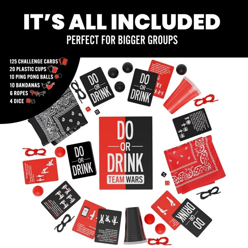 Do or Drink Team Wars (Wasted) - Good Games