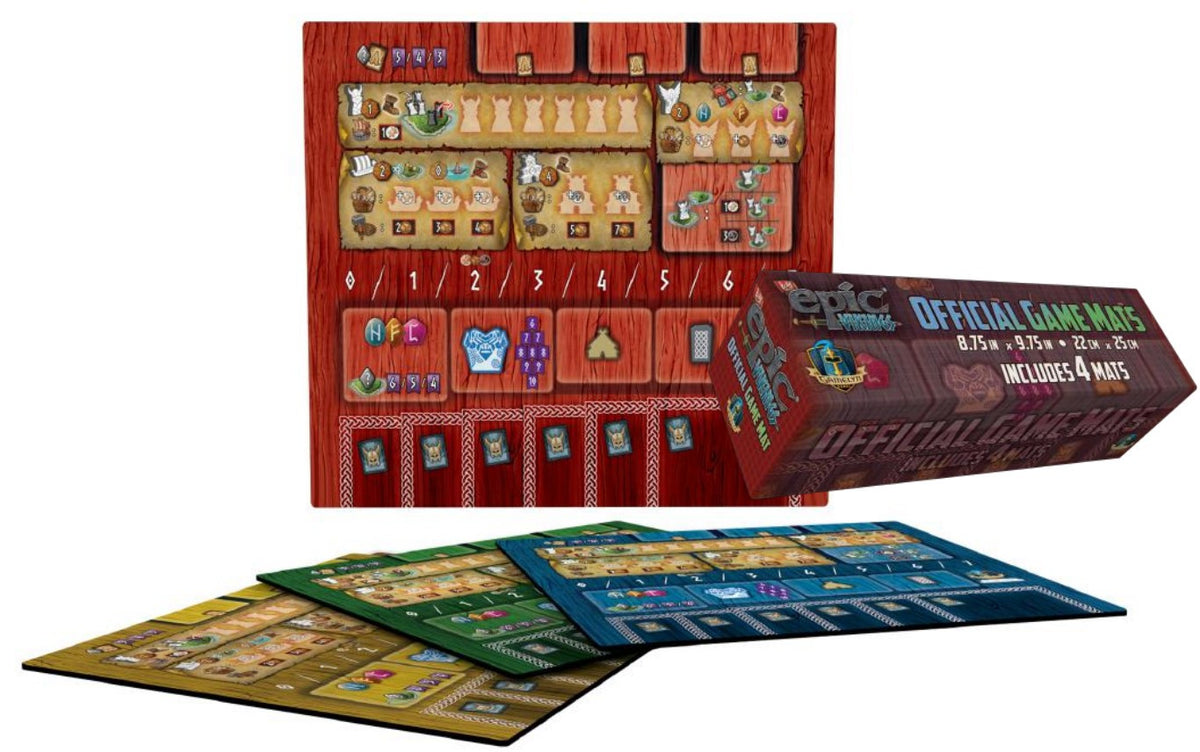Tiny Epic Vikings board game box front view