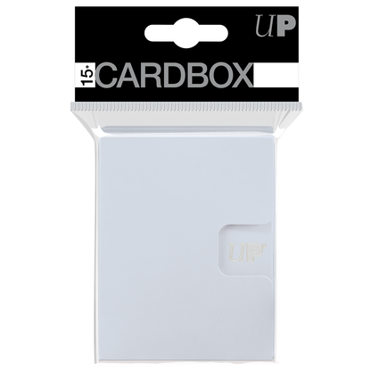 Ultra Pro UP85493 PRO 15+ Card Box 3-Pack - White - Good Games