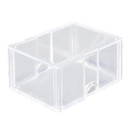 Ultra Pro UP81723 Diamond Corner Card Storage Box for 100 Cards - Clear - Good Games