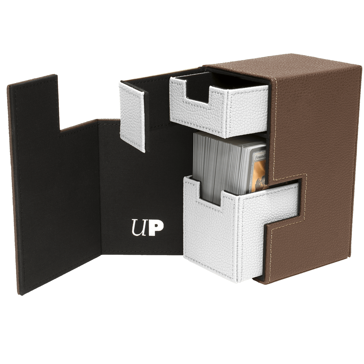 Ultra PRO M2.1 Deck Box - Brown/White - Good Games