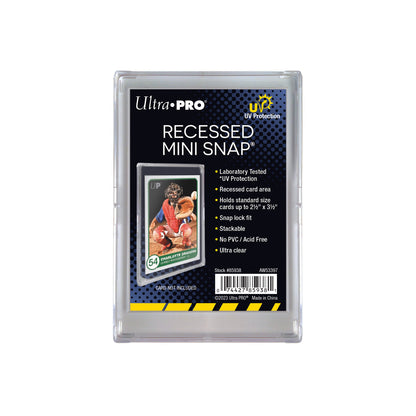Ultra Pro UP85938 UV Recessed Snap Card Holder - Good Games