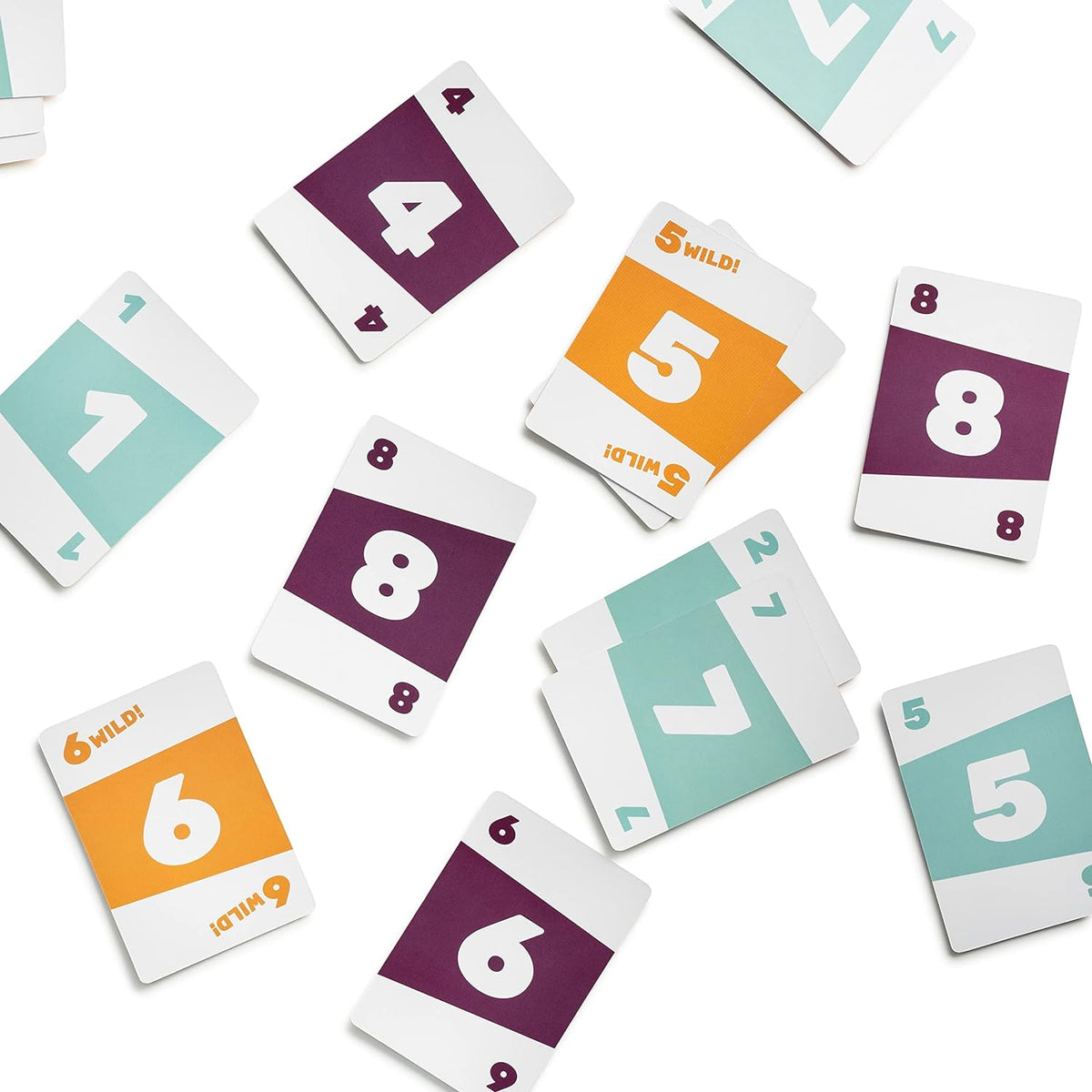 Close-up of cards mid-game