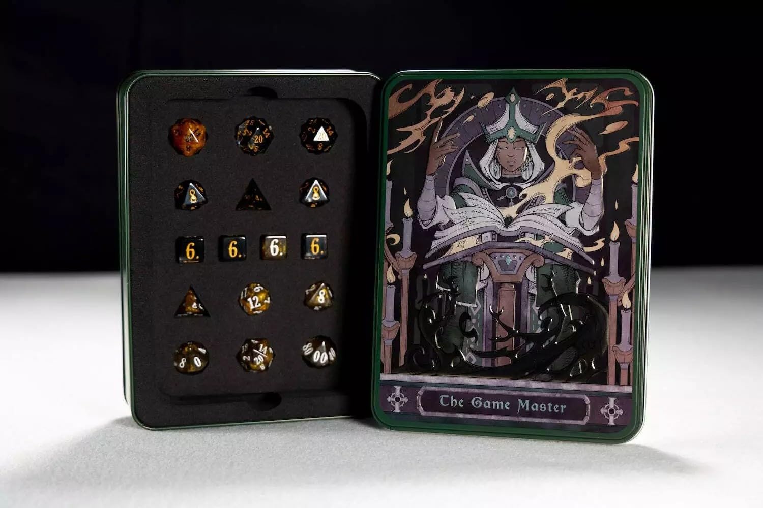 Beadle & Grimm's The Game Master Epic Dice Set & Rolling Tray - Good Games
