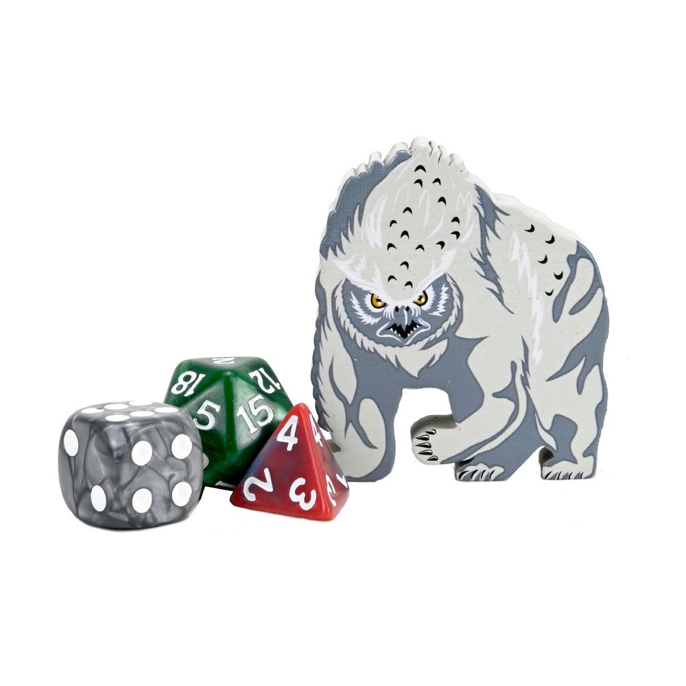 D&amp;D Gamelings: Snowy Owlbear (Preorder)