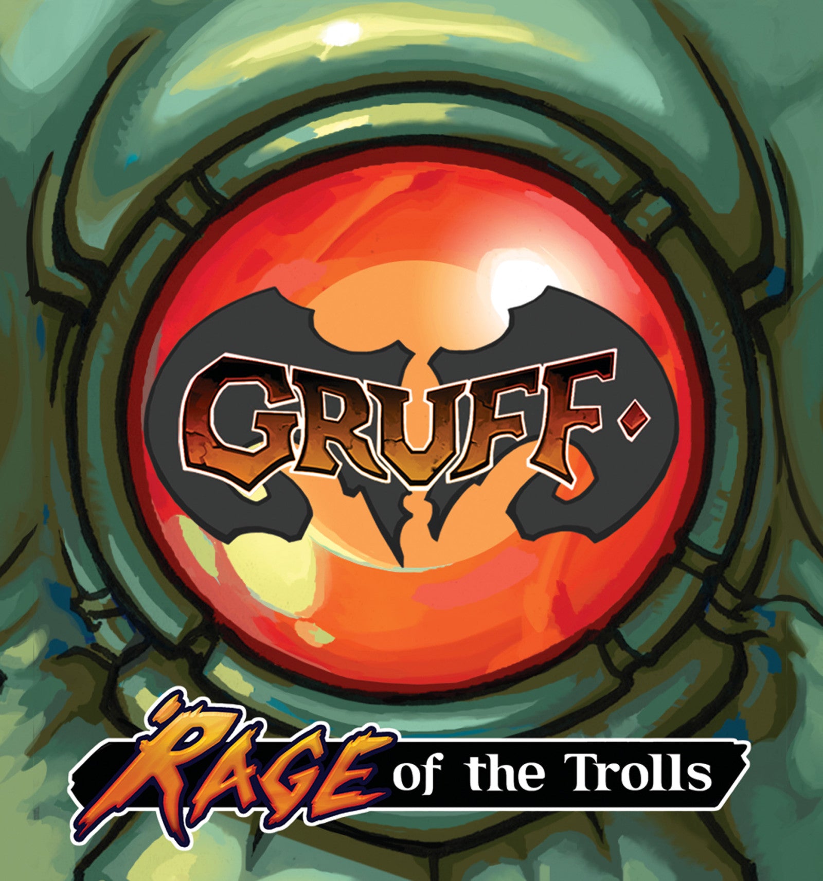 Gruff Rage of the Trolls box art with official distributor logo