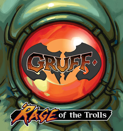 Gruff Rage of the Trolls box art with official distributor logo