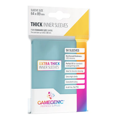 Gamegenic Closable Inner Sleeves - Good Games
