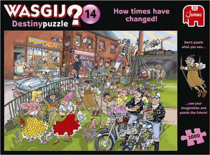 Wasgij? Destiny 14 - How Times Have Changed! 1000 piece jigsaw - Good Games