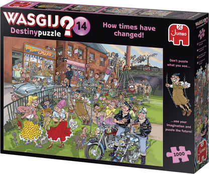 Wasgij? Destiny 14 - How Times Have Changed! 1000 piece jigsaw - Good Games