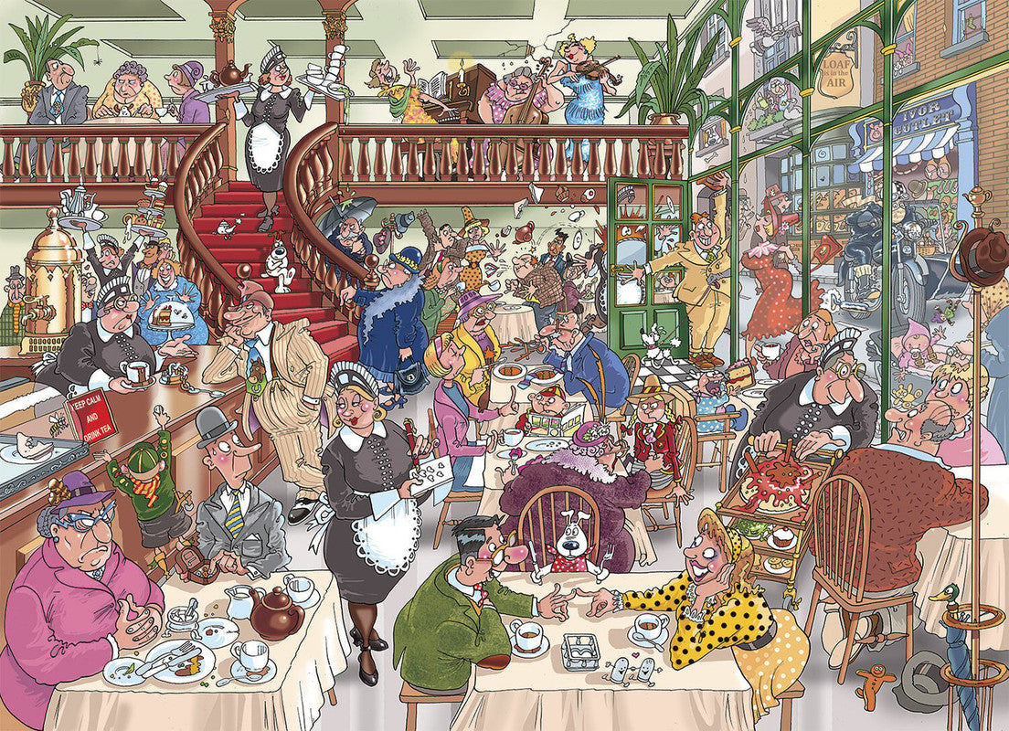 Wasgij? Destiny 18 - Fast Food Frenzy! 1000 piece jigsaw - Good Games