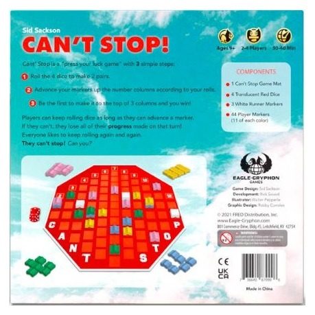 Cant Stop - Good Games