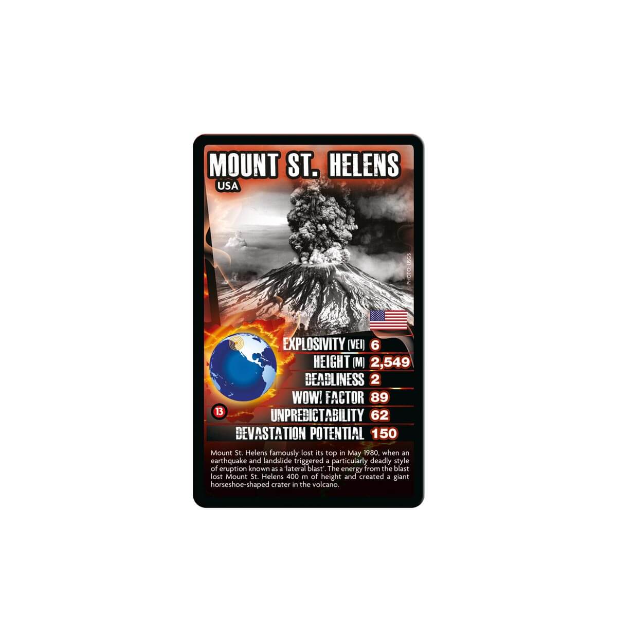 Top Trumps Volcanoes - Good Games