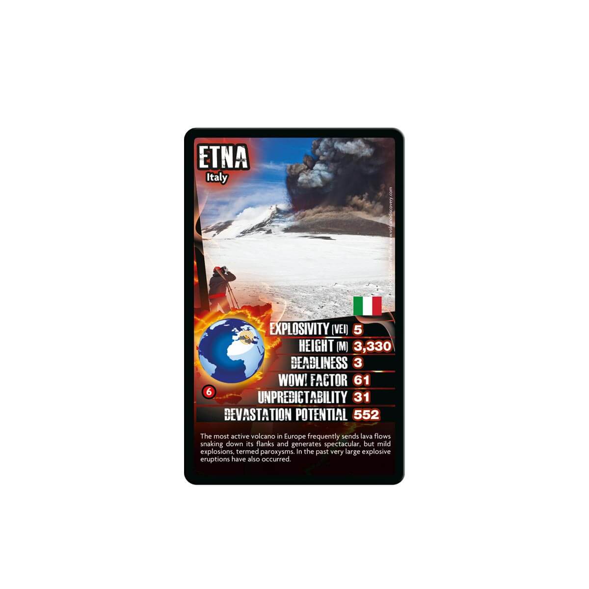 Top Trumps Volcanoes