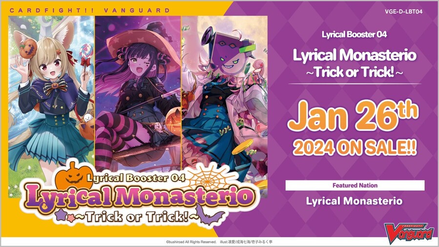 Vanguard - D-LBT04 - Lyrical Monasterio ~Trick or Trick!~ Booster Pack