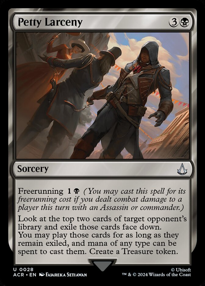 Petty Larceny 28/110 (Universes Beyond: Assassin's Creed) 