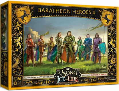 A Song of Ice & Fire: Tabletop Miniatures Game - Baratheon Heroes 4 Expansion - Good Games