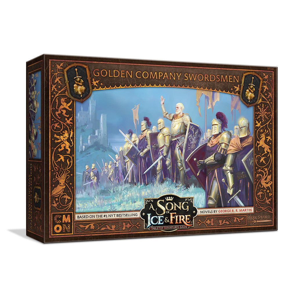 A Song of Ice & Fire: Tabletop Miniatures Game – Golden Company Swordsmen - Good Games