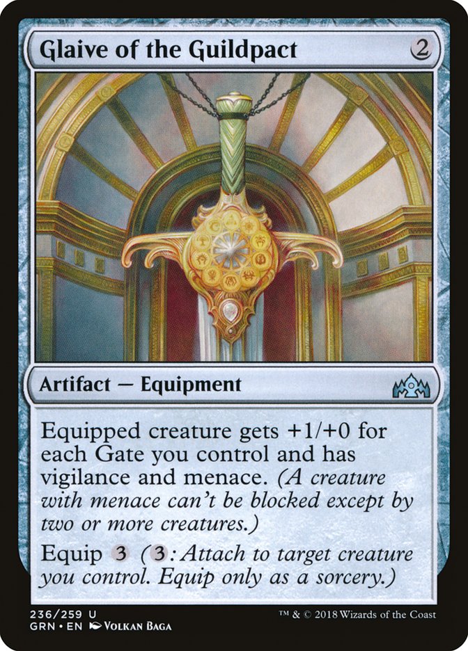 Glaive of the Guildpact 236 (Guilds of Ravnica) 
