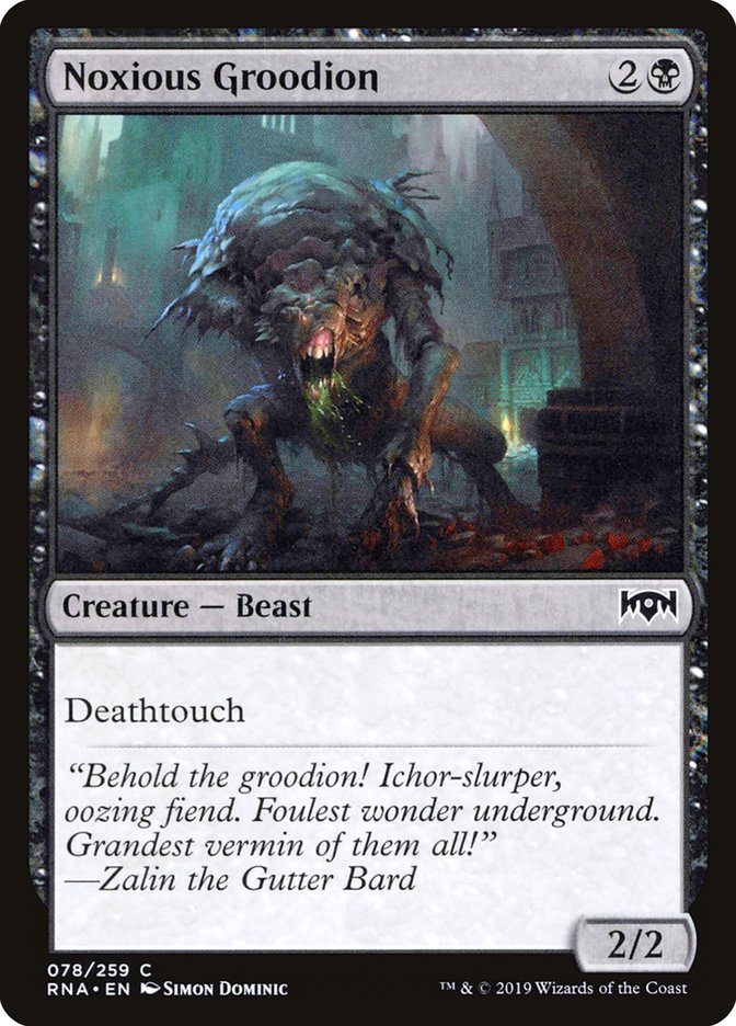 Noxious Groodion 78/259 (Ravnica Allegiance) 
