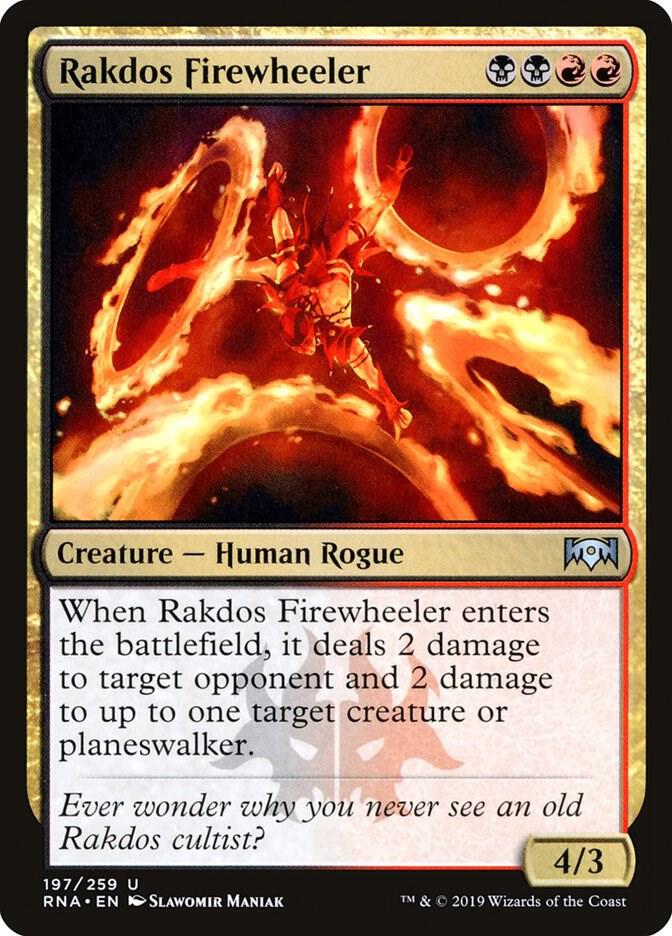 Rakdos Firewheeler 197/259 (Ravnica Allegiance) 