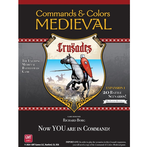 GMT Games - C&amp;C Medieval Crusades Expansion