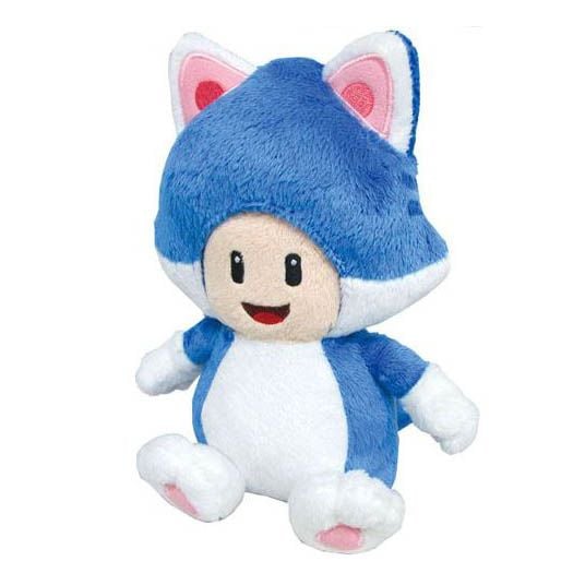 Super Mario Bros Plush Cat Toad 8 - Good Games