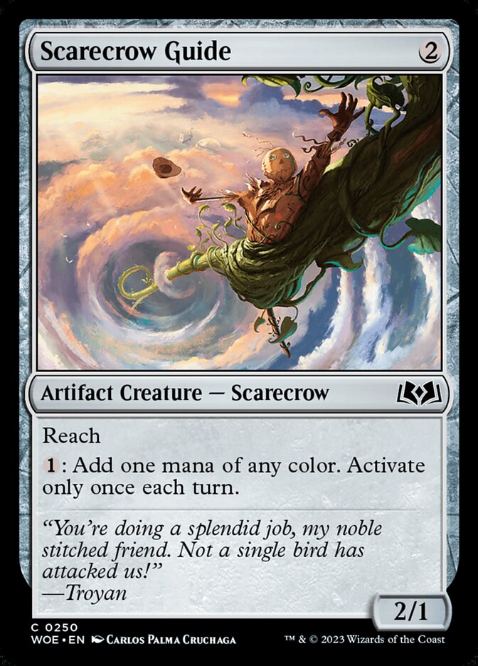 Scarecrow Guide 250/276 (Wilds of Eldraine)  - Foil