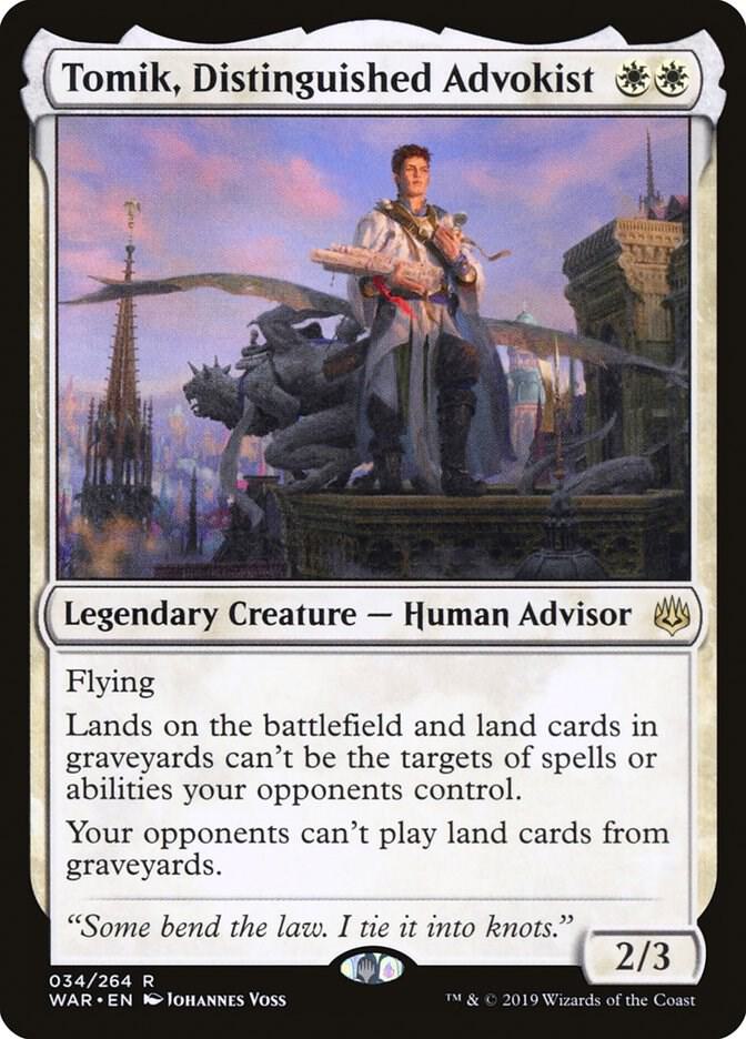 Tomik, Distinguished Advokist 34/264 (War of the Spark) 