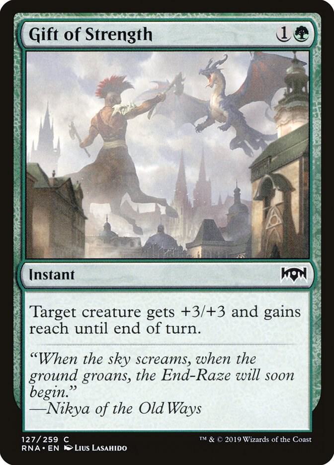 Gift of Strength 127/259 (Ravnica Allegiance) 