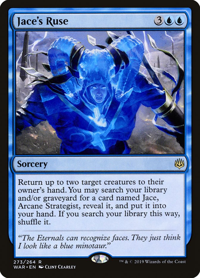 Jace's Ruse 273/264 (War of the Spark) 