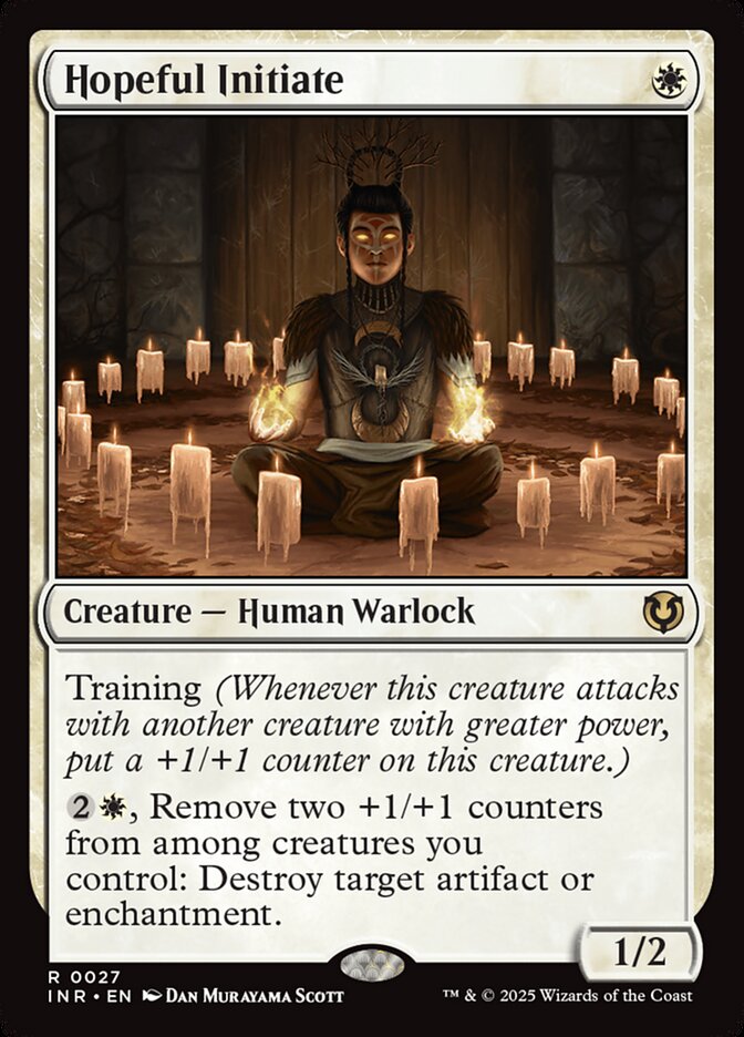 Hopeful Initiate 27/287 (Innistrad Remastered)  - Foil