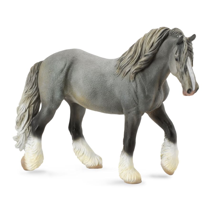 Collecta Shire Horse Mare Grey (Xl) - Good Games