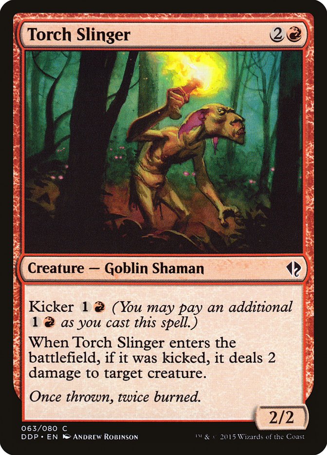 Torch Slinger 63/80 (Duel Decks: Zendikar vs. Eldrazi) 