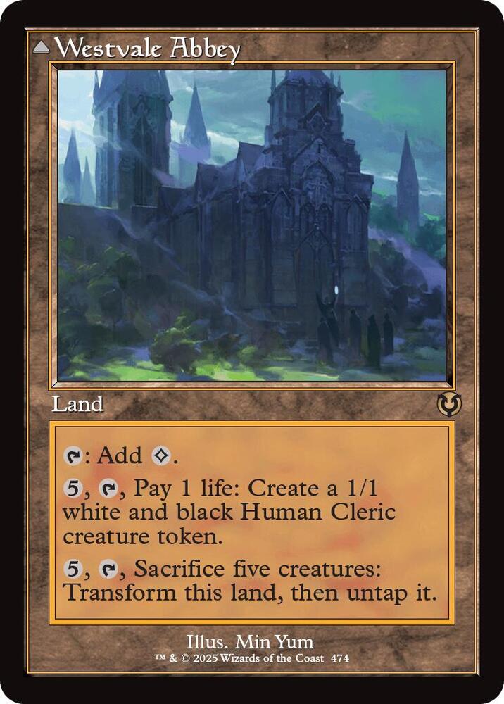 Westvale Abbey // Ormendahl, Profane Prince 474/287 (Innistrad Remastered)  - Retro