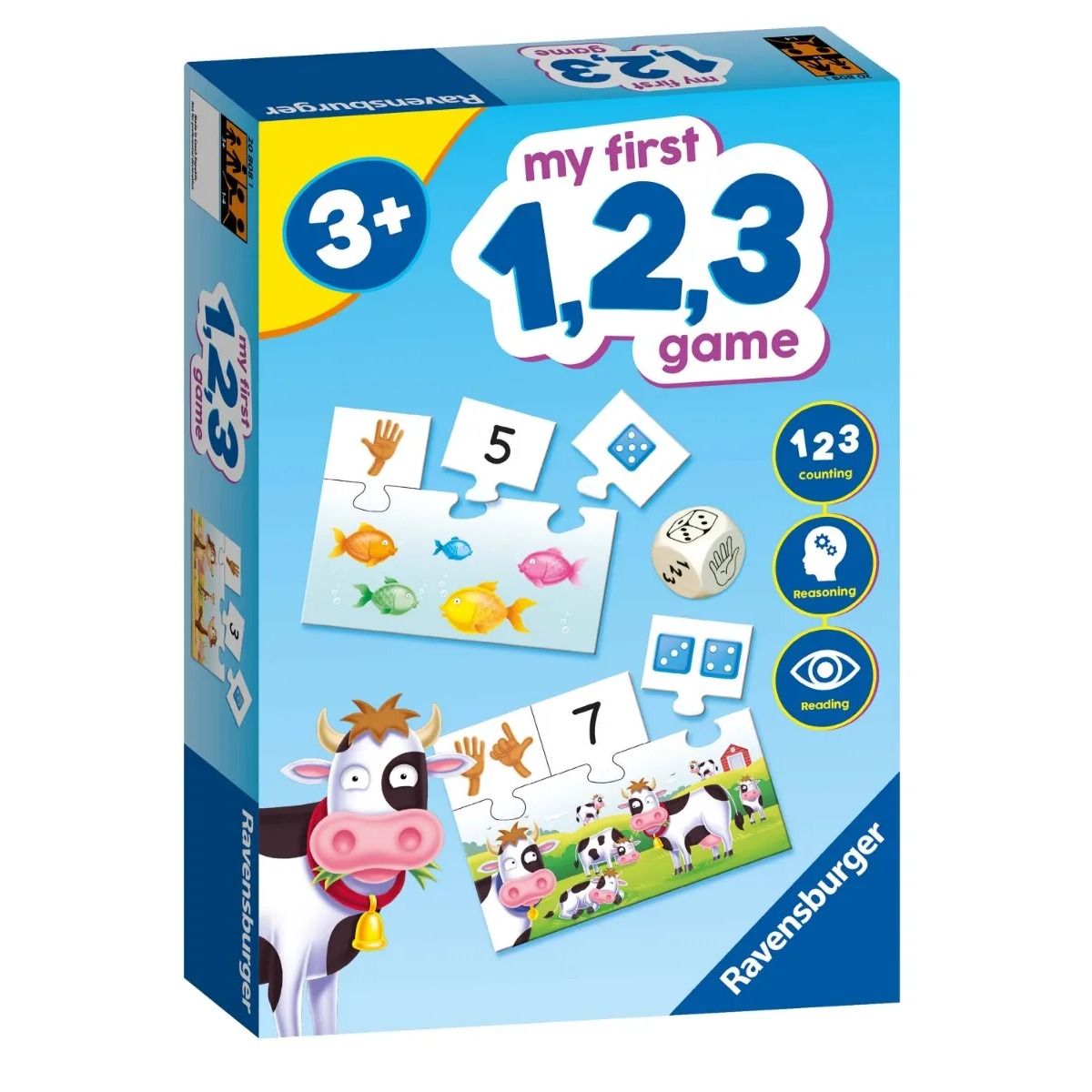 My First Number Flashcards Game packaging box front view