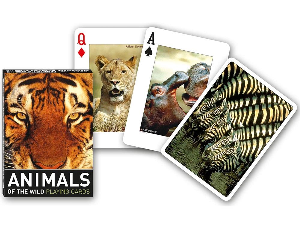 Animals Of The Wild: Playing Cards Piatnik
