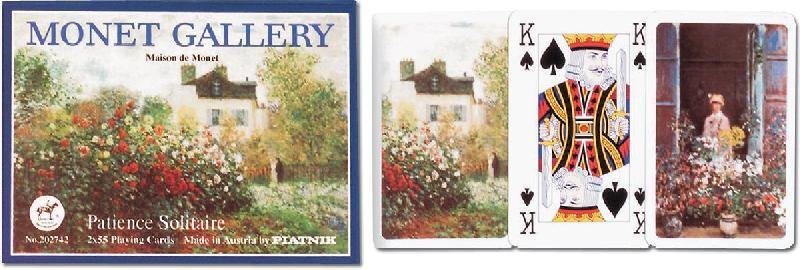 Piatnik: Monet Maison De Monet Pack Playing Cards - Good Games