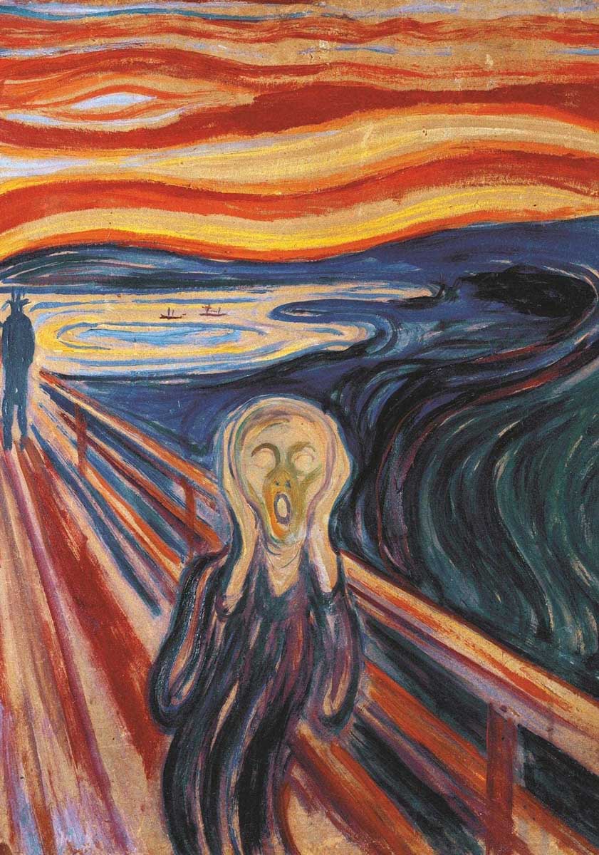 Munch The Scream 1000 Piece Jigsaw - Good Games