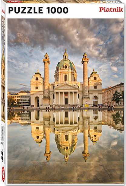 Piatnik Karlskirche Baroque Church 1000 Piece Jigsaw - Good Games