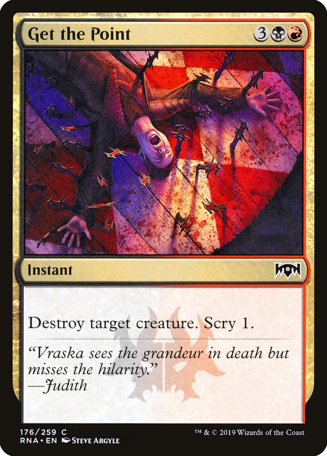 Get the Point 176/259 (Ravnica Allegiance) 