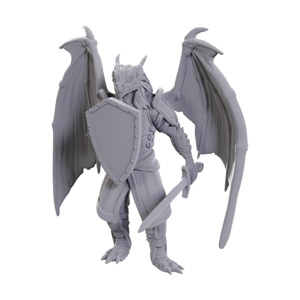 Dungeons & Dragons Nolzurs Marvelous Miniatures: Dragonborn of Bahamut (Preorder) - Good Games