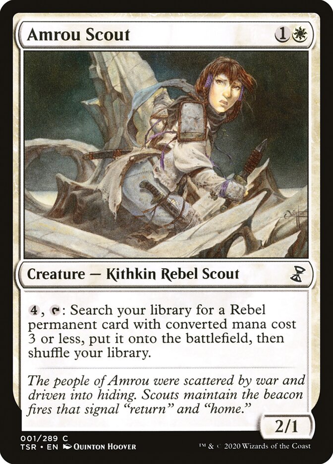 Amrou Scout 1/289 (Time Spiral: Remastered) 