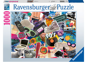 Ravensburger - The 90s 1000 Piece Jigsaw - Good Games