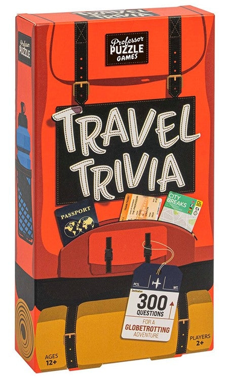 Travel Trivia Card Game