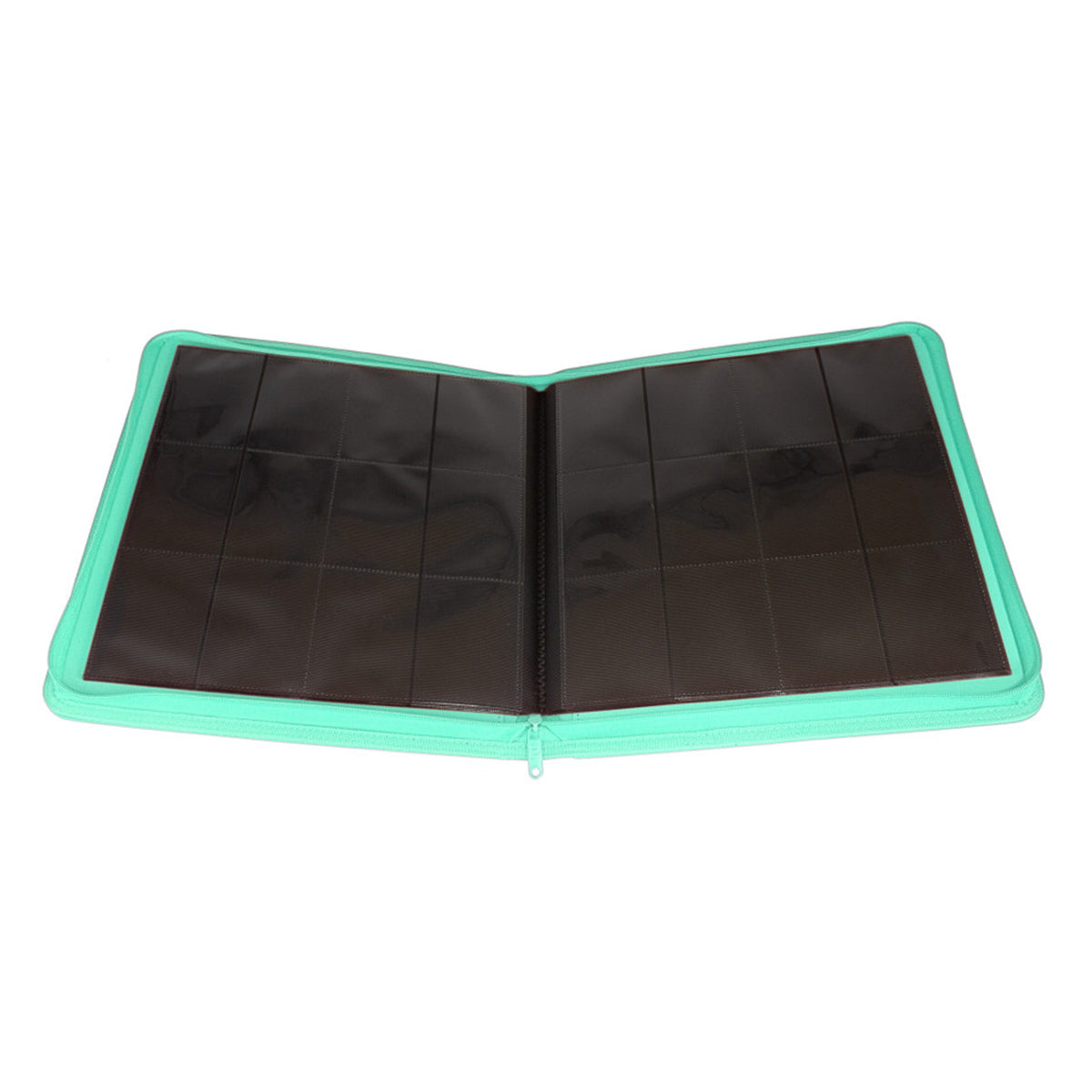 Palms Off Gaming - STEALTH - 12 Pocket Trading Card Binder - Turquoise