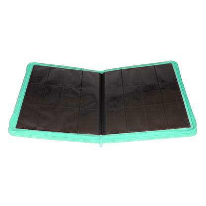 Palms Off Gaming - STEALTH - 12 Pocket Trading Card Binder - Turquoise